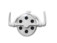 ไฟ LED ทันตกรรมแบบไร้เงา 6 หลอด ไฟสำหรับการผ่าตัดช่องปากและการตรวจ