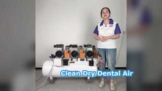 AZ-FA40B เครื่องอัดอากาศทันตกรรมแบบไม่มีน้ำมัน บทนำและคู่มือการใช้งาน | ระบบจ่ายลมทันตกรรมขนาด 40 ลิตร