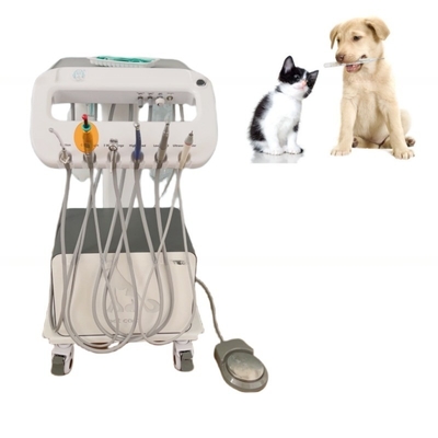 Pet Use Portable Dental Treatment Machine Unique Design Vet Mobile Dental Trolley