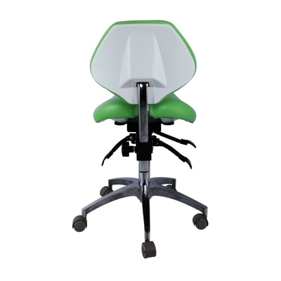 เก้าอี้สตูลทันตแพทย์แบบพิเศษ สีน้ำเงิน เก้าอี้ร้านตัดผม เก้าอี้ทันตกรรมนั่งสบาย สตูลอานคู่