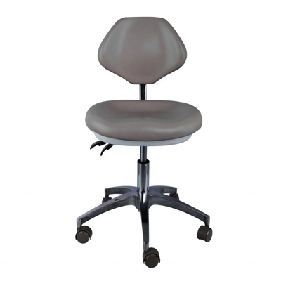Dental Clinic Doctor Assistant Stool Pu Leather Comfortable Seat Blue Color Dentist Stool
