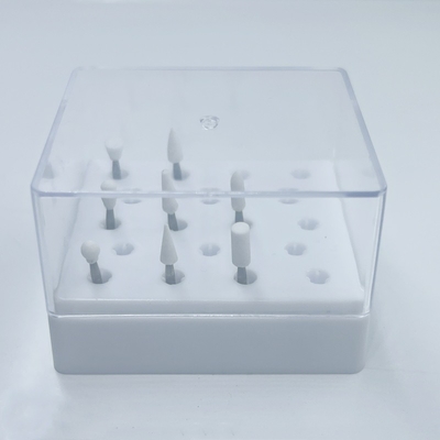 หัวขัดแต่งฟันซิลิคอน หัวขัดแต่งฟันสำหรับห้องปฏิบัติการทันตกรรม หินสีขาว ขัดเงา