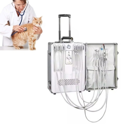 Animal Tooth Treatment Vet Use Portable Dental Unit With Full Instrument Set