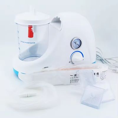 Light Weight Portable Suction Unit Machine Tabletop Strong Dental Phlegm Suction Unit