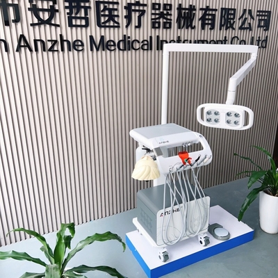 เครื่องจำลองทันตกรรม ระบบการฝึกอบรมทันตกรรม เครื่องจำลองทันตกรรม Phantom Head พร้อมรถเข็นสำหรับสอนในโรงเรียนทันตกรรม