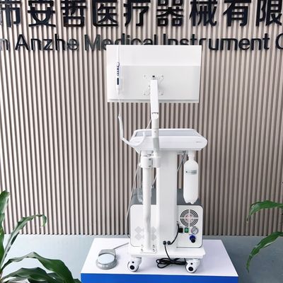 รถเข็นทันตกรรมพร้อมคอมพิวเตอร์ ชุดรถเข็นทันตกรรมแบบพกพา 550W พร้อมคอมเพรสเซอร์ ชุดอุปกรณ์ทันตกรรมเคลื่อนที่ รถเข็นทันตกรรม