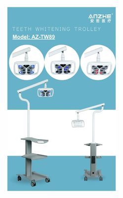 เครื่องขาวฟัน เครื่องกําจัดคราบฟัน แหล่งไฟขาวฟัน LED พร้อมรถขนส่ง
