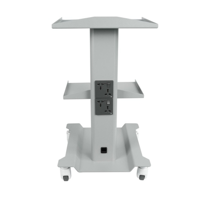 โทรศัพท์มือถือเครื่องมือทันตแพทย์หลายฟังก์ชัน Trolley Custom Your Color Medical Mobile Cart 3 ชั้น รถกระบะทันตแพทย์มือถือ