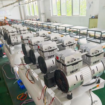 3.5HP เครื่องปรับอากาศฟันไร้น้ํามัน พร้อมเครื่องแห้งอากาศ 3 มอเตอร์ เสียงต่ํา 65dB เครื่องปรับอากาศสําหรับการใช้งานทางการแพทย์