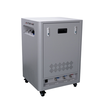 เครื่องดับอากาศแบบเงียบไม่มีน้ํามันสําหรับฟัน เครื่องดับอากาศแบบเคลื่อนที่ที่มีตู้กันเสียง 550W ปั๊มสูบฟัน