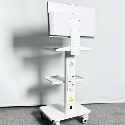 Hospital Furniture 3 Layer Oral Scanner Dental Mobile Cart Mobile Dental Trolley With Power Outlet Mobile Lab Cart