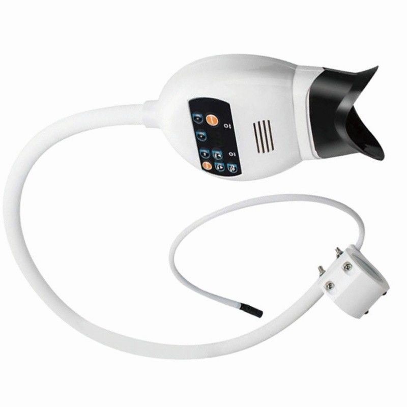 เก้าอี้ทำฟันติดตั้งไฟฟอกสีฟัน 8 ไฟ LED เครื่องฟอกสีฟันสำหรับคลินิกทันตกรรม