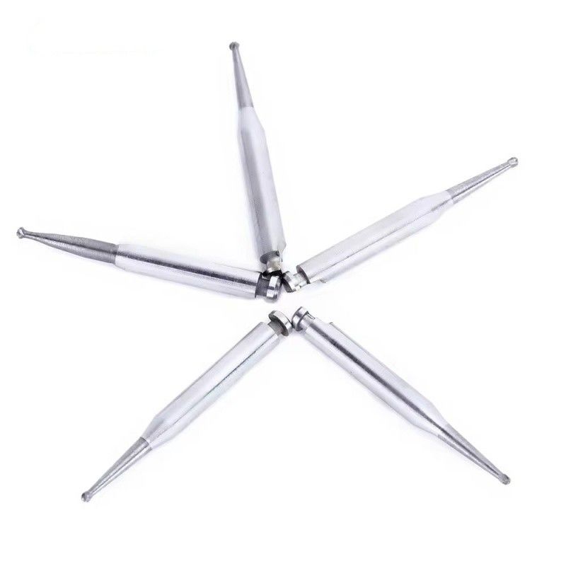 ดอกสว่านคาร์ไบด์ทังสเตนสำหรับทันตกรรม Crown Cutting RA หัวกลม ความเร็วต่ำ
