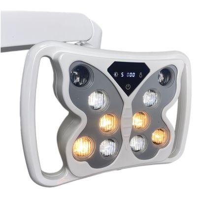 ราคาดี โคมไฟปฏิบัติการทางทันตกรรม 70000 LUX 10 หลอดไฟ รูปทรงผีเสื้อ โคมไฟผ่าตัดสำหรับหน่วยทันตกรรม ออนไลน์