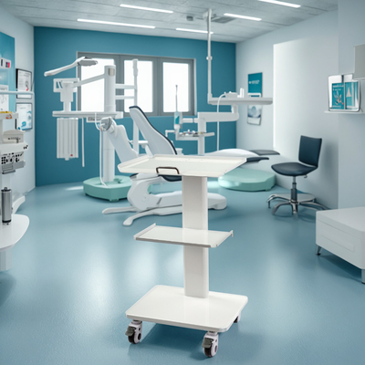 รถกระบะทันตแพทย์สแตนเลส รถกระบะห้องปฏิบัติการเคลื่อนที่หลายฟังก์ชัน พร้อมซ็อคเกต 3 ชั้น