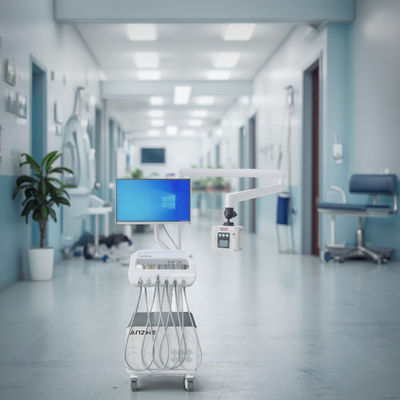 ราคาดี ขายร้อน เครื่องบําบัดฟันด้วยเครื่องบด อุปกรณ์คลินิกฟัน รถรับส่งฟันมือถือ ออนไลน์