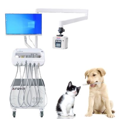 ราคาดี Vet Medical New Portable Dental Device Mobile Dental Unit for Pets Luxury Dental Equipment Trolley Cart With X Ray ออนไลน์