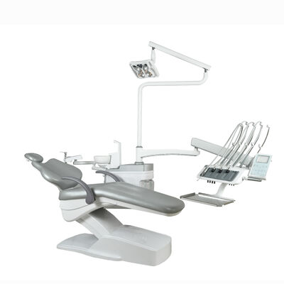 ราคาดี หน่วยที่ติดตั้งด้านบนของเก้าอี้ทันตแพทย์ด้วยแสง LED Sensor Luxury PU Leather Dental Treatment Chair หน่วยทันตแพทย์ไฟฟ้าสําหรับคลินิกทันตแพทย์ ออนไลน์