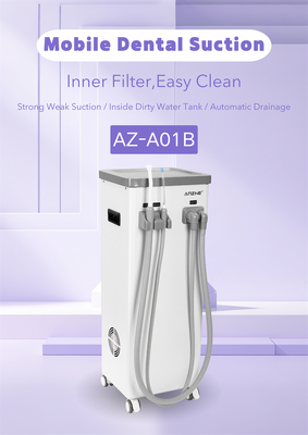 400W Portable Dental Vacuum Pump with 800L/min Suction and 56dB Low Noise for Clinics