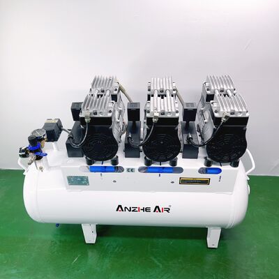 ราคาดี 2550W 90L คอมเพรสเซอร์ลมทันตกรรมไร้น้ำมันแบบไร้เสียงสำหรับคลินิกทันตกรรม ออนไลน์