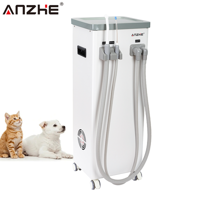 Portable Dental Suction Unit with 800L/min Flow and Automatic Drainage for Quiet 56dB Operation in Clinics
